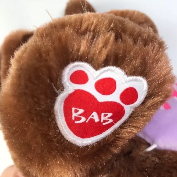 Build A Bear Dark Brown Floppy Ears Bunny Rabbit Plush Stuffed Toy Hugs - Picture 5 of 5